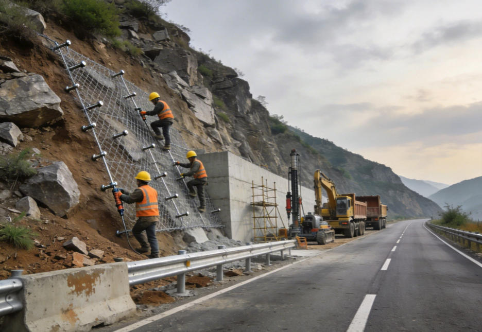 恩平公路道路护坡